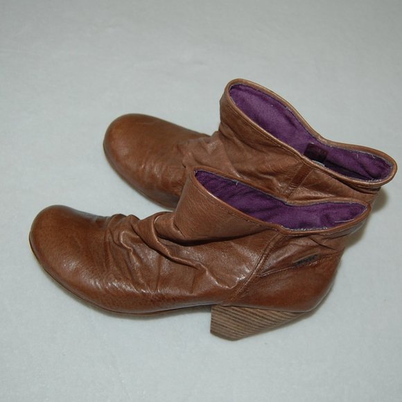 Blowfish Malibu Brown Ankle Boots US Women Size 8.5 - Picture 3 of 8